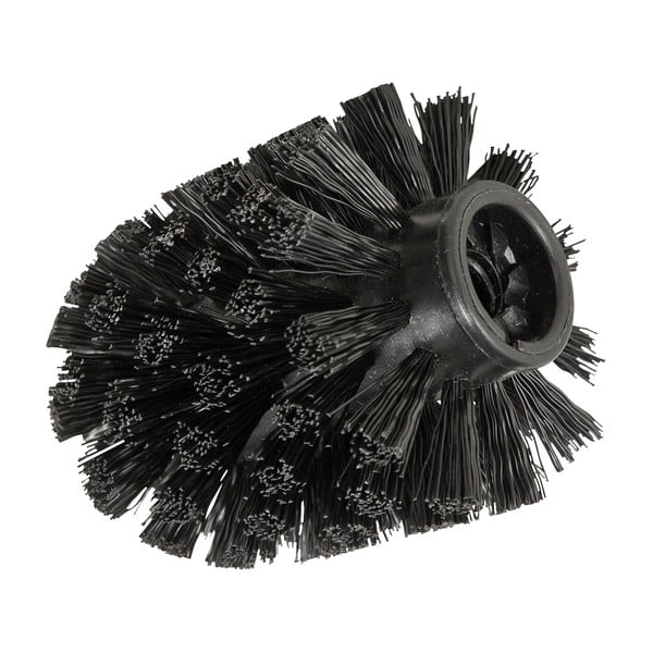 Crna rezervna glava za toaletnu četku Wenko, ø 7,5 cm