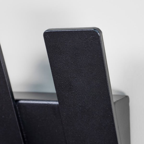 Crna metalna zidna vješalica 64 cm Angle – Spinder Design-image-4