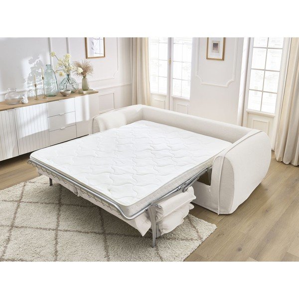 Bež sofa za spavanje/sklopiva 236 cm Archimede – Bobochic Paris-image-1