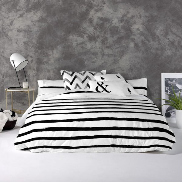 Pamučna navlaka za jorgan Blanc Stripes 200 x 200 cm-image-1