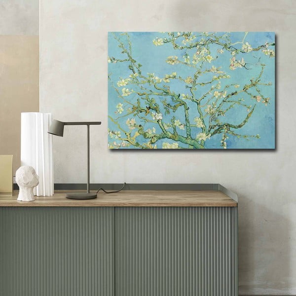 Zidna reprodukcija na platnu Vincent Van Gogh Almond Blossom, 100 x 70 cm-image-2
