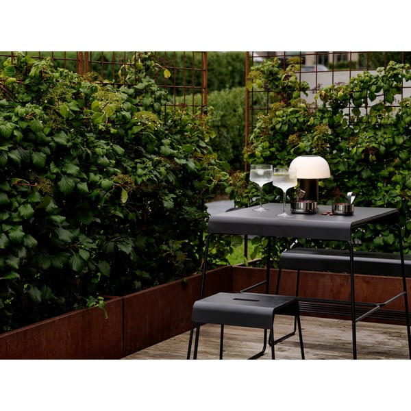 Crni metalni blagovaonski stol 58x75 cm A-Café – Zone-image-1