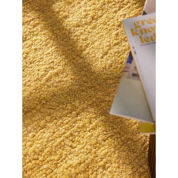 Žuta  ručno rađena staza od boucle tkanine 80x200 cm Notting Hill Portobello – Ted Baker-image-2