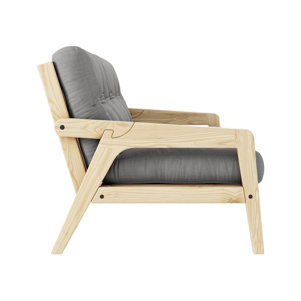 Kauč na razvlačenje 204cm Karup Design Grab Natural Clear/Siva-image-4