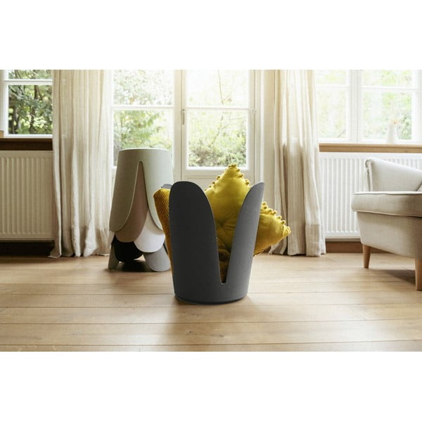 Antracitno sivi plastični stolac Comiso – Wenko-image-4