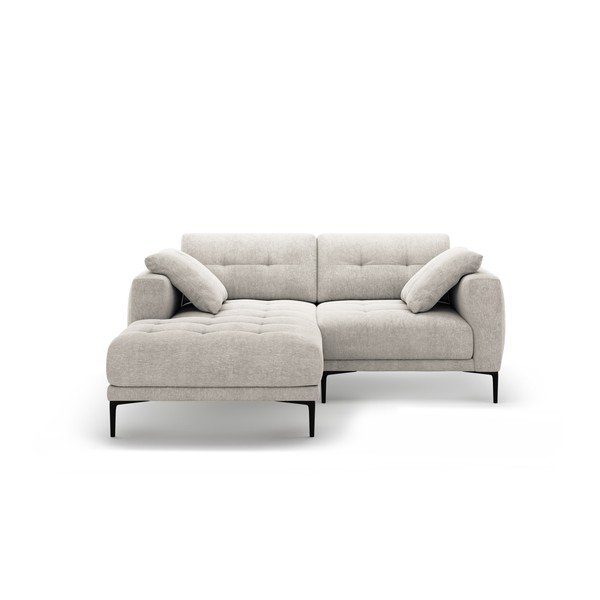 Bež kutna garnitura (s lijevim kutom/s ležaljkom) Bemy – Micadoni 