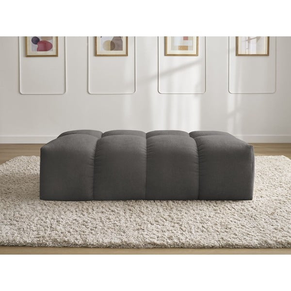 Tamno sivi tabure od šenila Everest – Bobochic Paris-image-3