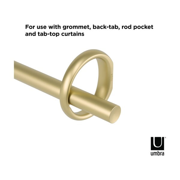 Čelična produžna karniša 107 - 305 cm Ringlet - Umbra-image-4