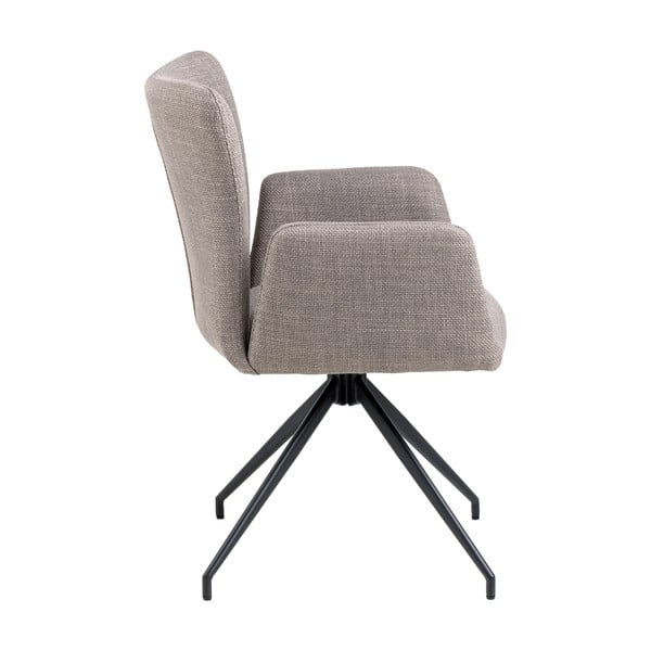 Sive podstavljene blagovaonske stolice u setu 2 kom Laura – Actona-image-4