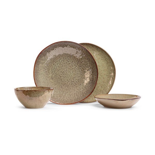 Servis za jelo 16 kom od kamenine Nephrite – Bonami Selection