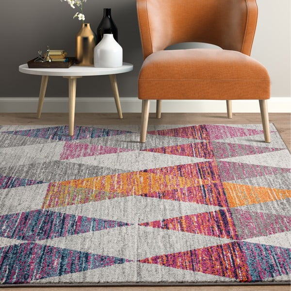 Crveni tepih 160x230 cm Muse Harlequin Pink – Asiatic Carpets-image-1