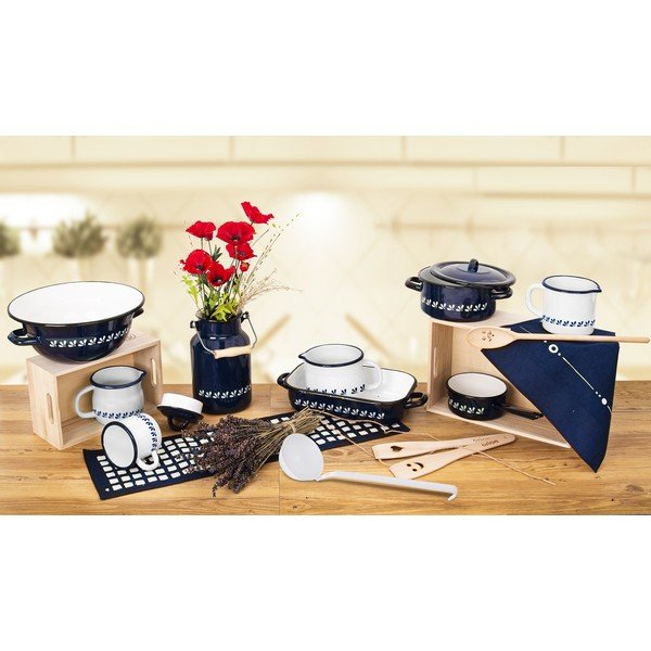 Plava emajlirana zdjela Orion, 2,5 l-image-1