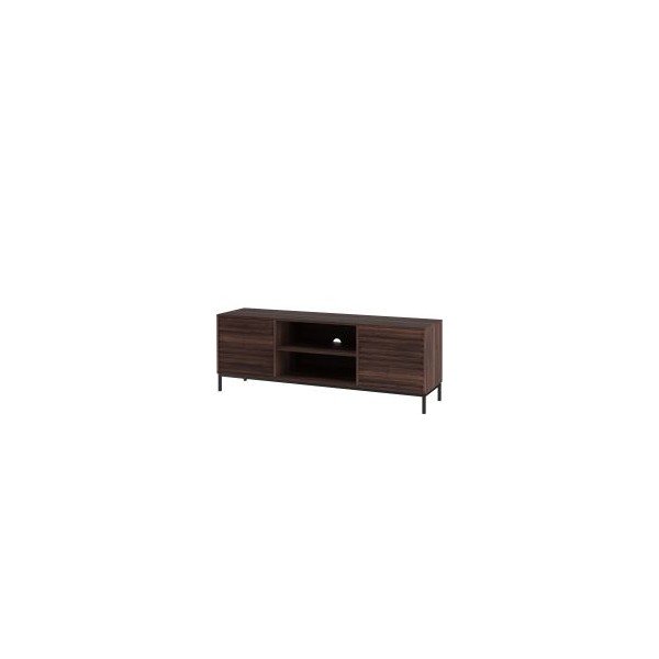TV komoda u dekoru oraha u prirodnoj boji 140x50 cm Celine - Støraa-image-1