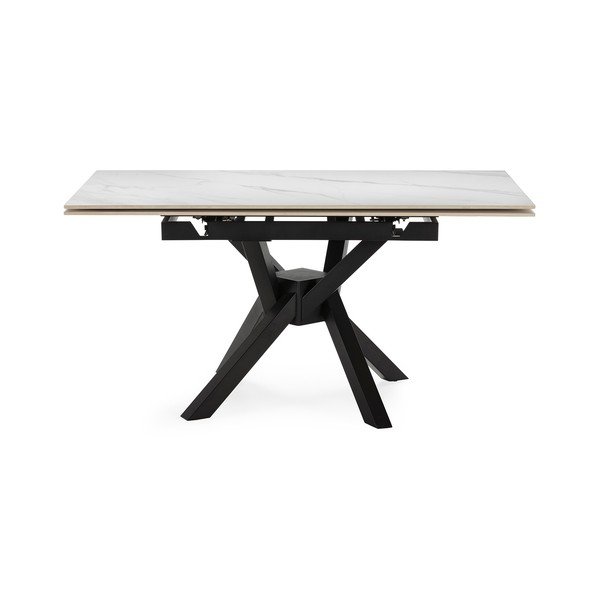 Proširiv blagovaonski stol s dodatnom pločom s kamenom pločom stola 90x150 cm Arlene – Marckeric