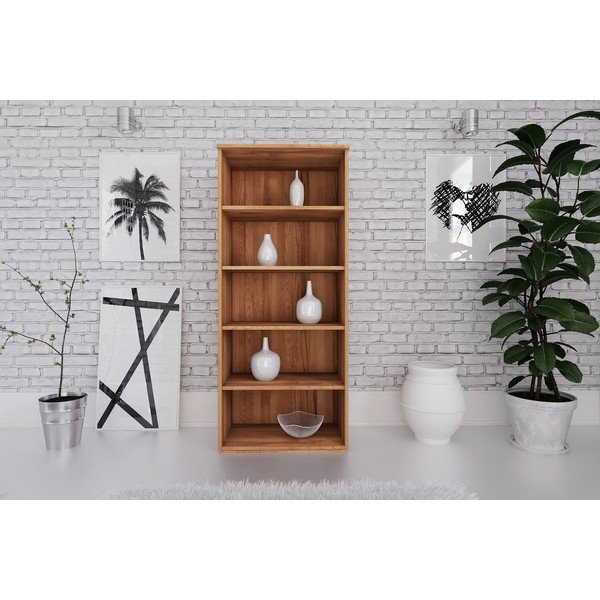 Regal od bukovog drveta 74x176 cm Vento - The Beds-image-4