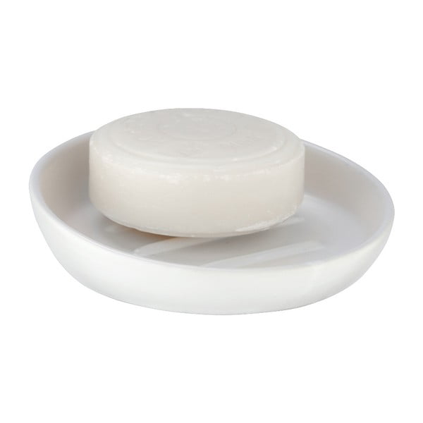 Bijela keramička posuda za sapun Wenko Badi-image-1