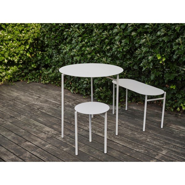 Bijeli metalni stolac Disc – Zone-image-1