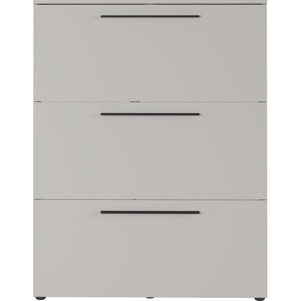 Sivo-bež preklopni ormarić za cipele Utah - Germania-image-1