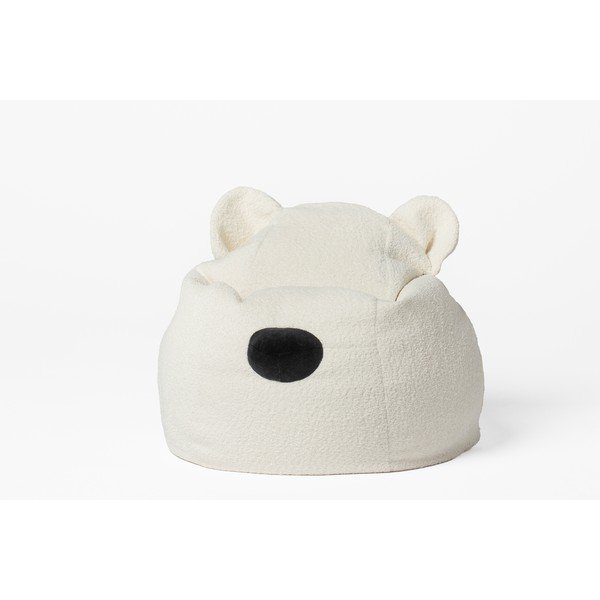 Krem dječja vreća za sjedenje Bear – The Brooklyn Kids-image-1