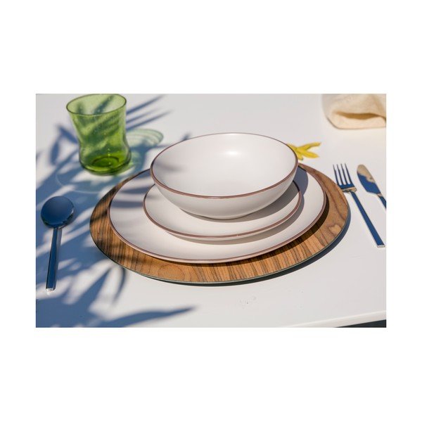 Set od 6 bijelih zemljanih zdjela Villa d'Este Kora-image-3