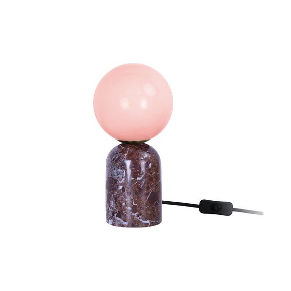 Bordo mramorna stolna lampa (visina 20 cm) Lazio Sphere – Leitmotiv-image-2