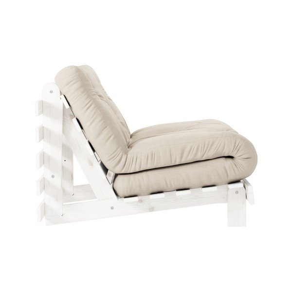 Fotelja / ležaj Karup Design Roots White / Beige-image-3