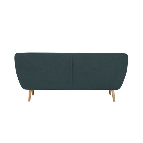 Tamnoplava dvosjeda sa svijetlim nogama Mazzini Sofas Sicile-image-2