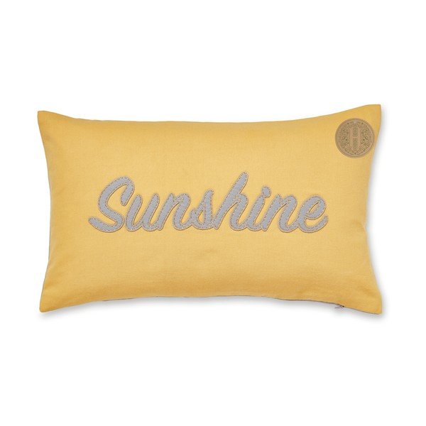 Žuti pamučni ukrasni jastuk Cooksmart ® Sunshine , 30 x 50 cm-image-2