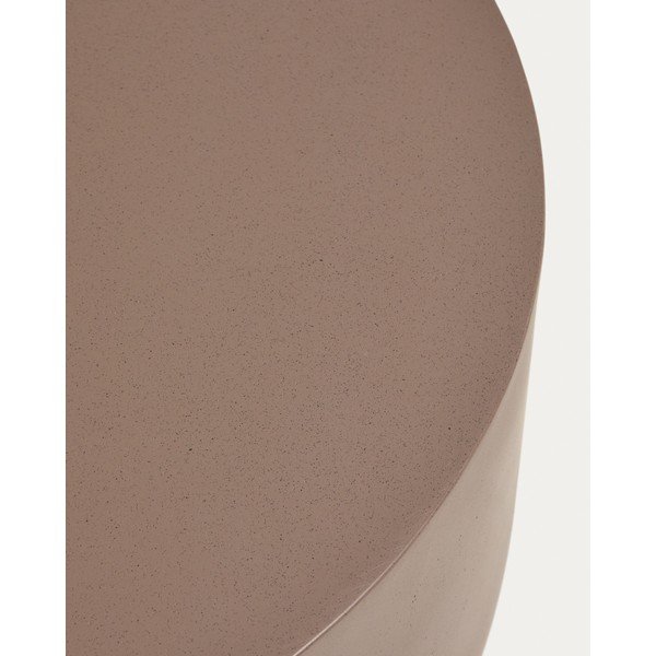 Okrugao vrtni stolić za kavu betonski ø 60 cm Garbet – Kave Home-image-3