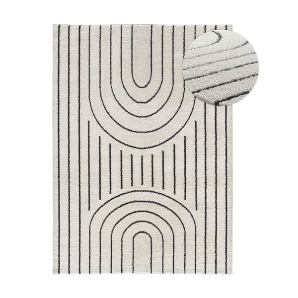 Krem tepih 160x230 cm Blanche – Universal