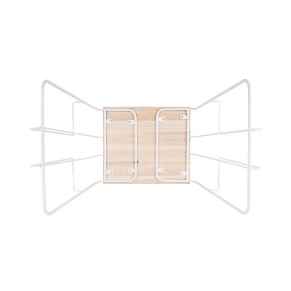 Bijeli pomoćni stolić s mogućnošću spremanja časopisa Leitmotiv Wired-image-2