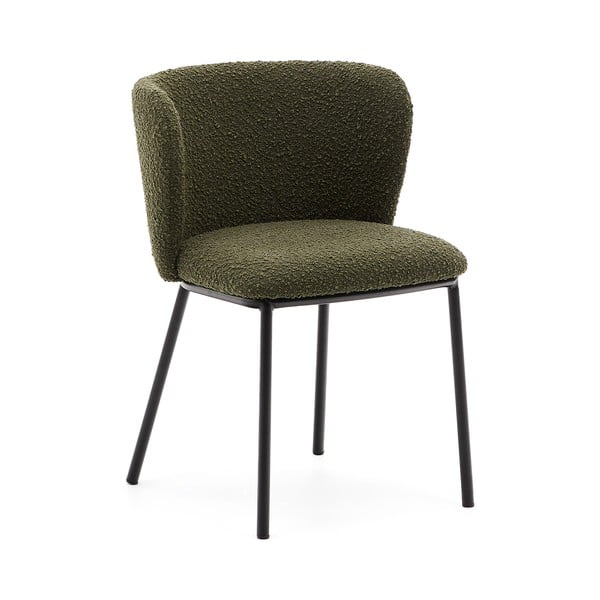 Zelena podstavljena blagovaonska stolica Ciselia – Kave Home