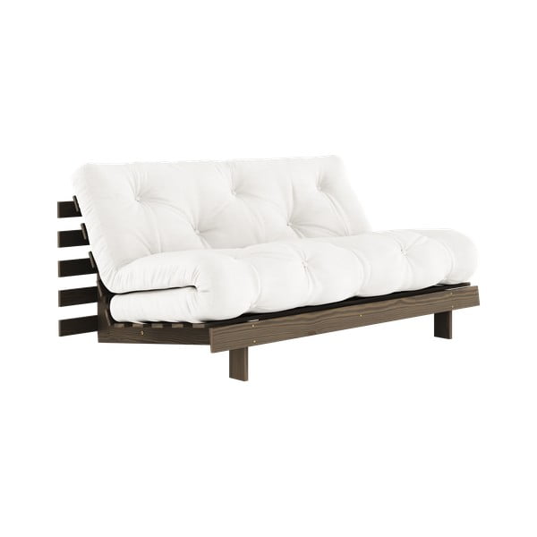 Bijela sklopiva sofa 160 cm Roots – Karup Design