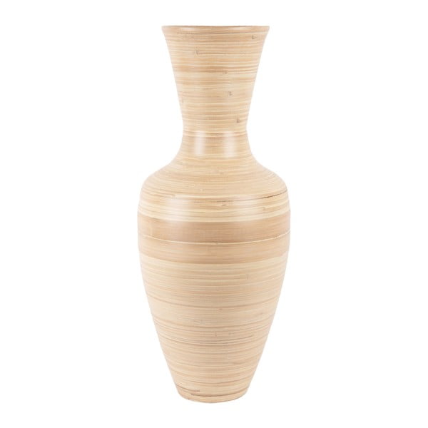 Visoka vaza od bambusa u prirodnoj boji Neto   – PT LIVING