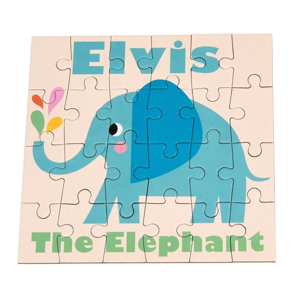24-dijelne puzzle Rex London Elvis The Elephant