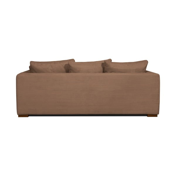 Svjetlo smeđa sofa od samta 175 cm Comfy – Scandic-image-3
