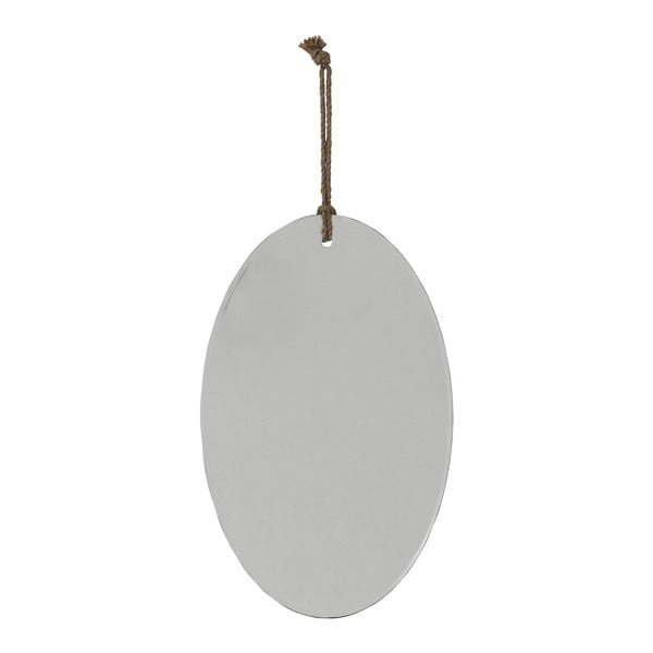Kare Design Zidno ovalno ogledalo, 40 x 25 cm