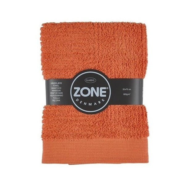 Narančasti ručnik Zone 70x50 cm