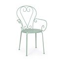 Mentol zelena metalna vrtna stolica Etienne – Bizzotto