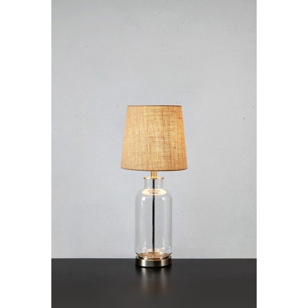 Stolna lampa u prirodnoj boji sa sjenilom od jute (visina 60 cm) Costero – Markslöjd-image-1