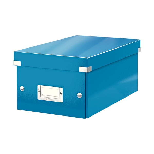Plava kutija za pohranu s poklopcem Leitz Click&Store, duljina 35 cm