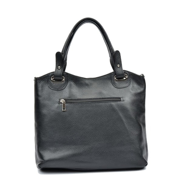 Kožna torbica Luisa Vannini Elegantna Nero-image-1