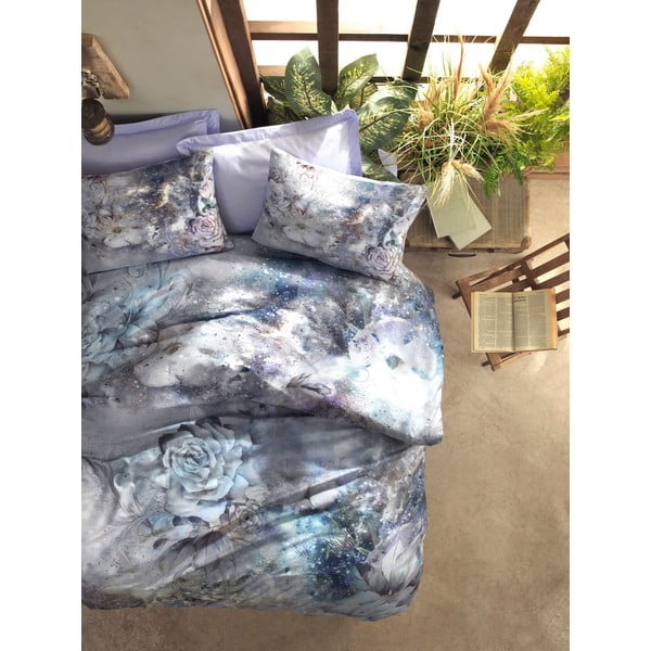 Pamučna satenska posteljina s Cotton Box Zaira, 200 x 220 cm