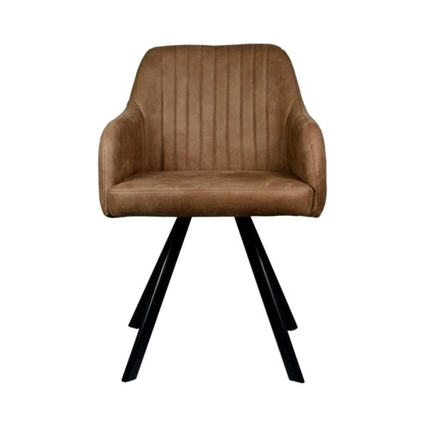 Smeđa stolica za blagovanje LABEL51 Pod