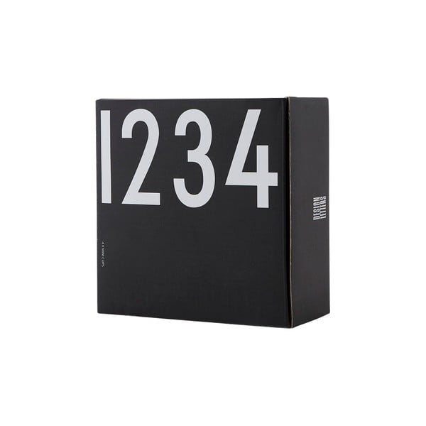 Set od 4 porculanska svijećnjaka Design Letters Mini-image-3