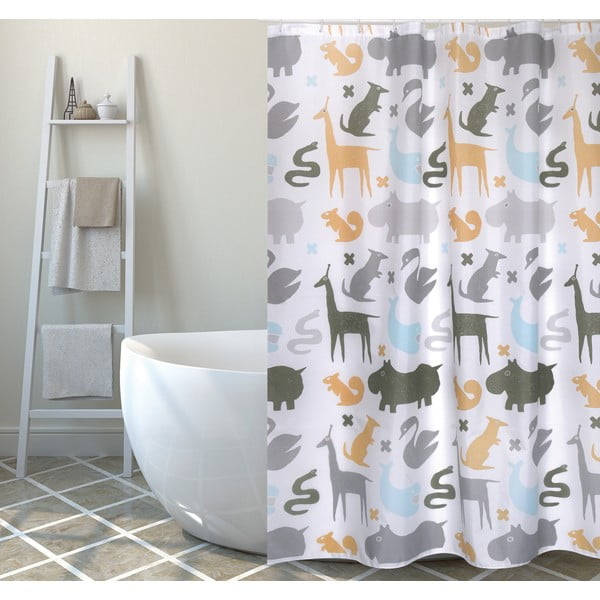 Tuš zavjesa 180x200 cm Noe – MSV-image-1