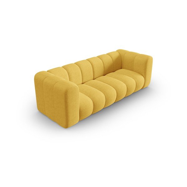 Žuta  sofa 228 cm Lupine – Micadoni Home-image-3