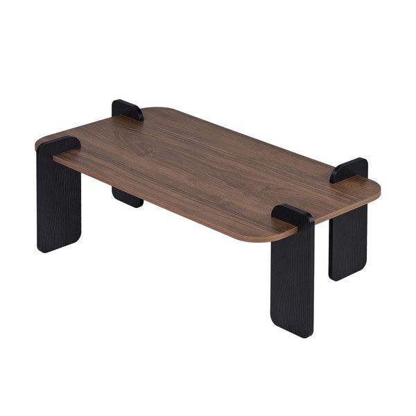Smeđi stolić za kavu 60x120 cm Renard – Nordure-image-3
