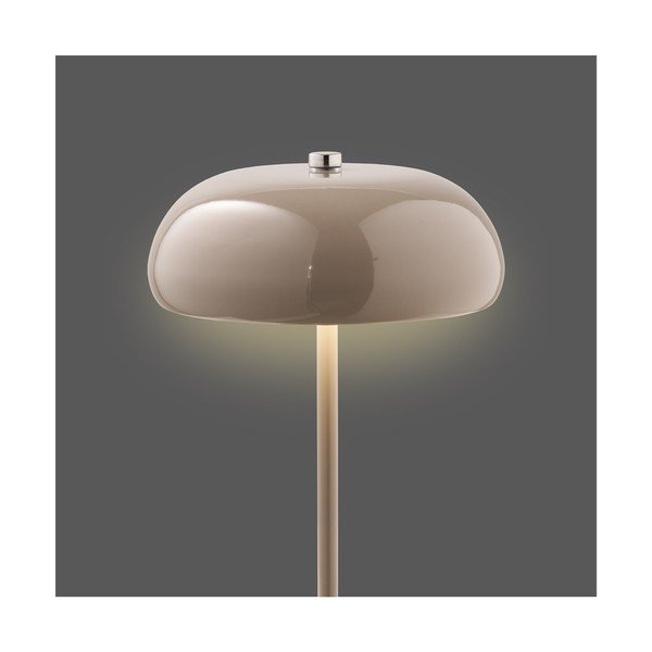 Smeđe-siva metalna LED stolna lampa (visina 23 cm) Margate – House Nordic-image-3