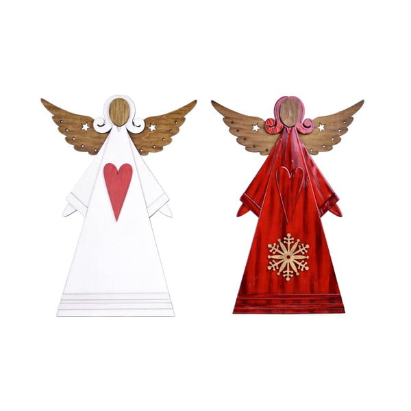 Set od 2 božićne figurice Ego Dekor Angel Curl
